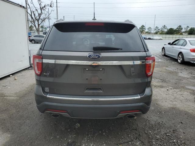 1FM5K7D89JGB85307 - 2018 FORD EXPLORER XLT Մոխրագույն լուսանկար 6
