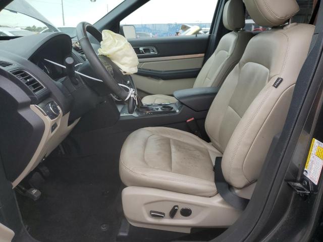 1FM5K7D89JGB85307 - 2018 FORD EXPLORER XLT Մոխրագույն լուսանկար 7