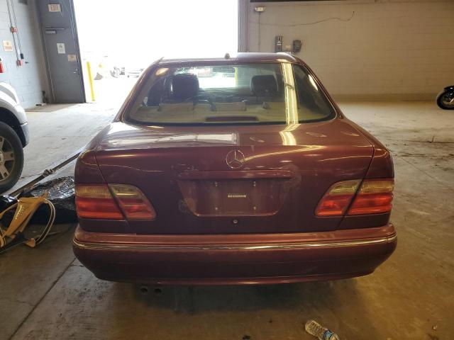 WDBJF65J72B425079 - 2002 MERCEDES-BENZ E 320 BURGUNDY photo 6