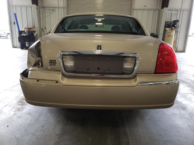 2LNBL8CV0AX618617 - 2010 LINCOLN TOWN CAR SIGNATURE LIMITED BEIGE photo 6