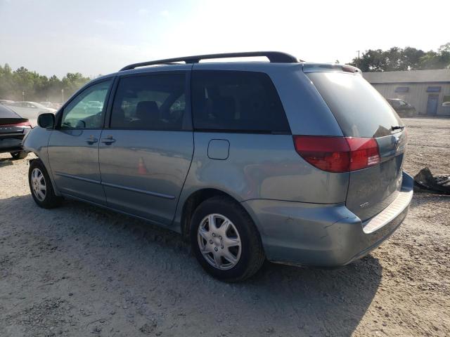 5TDZA23C35S306443 - 2005 TOYOTA SIENNA LE CE BLUE photo 2