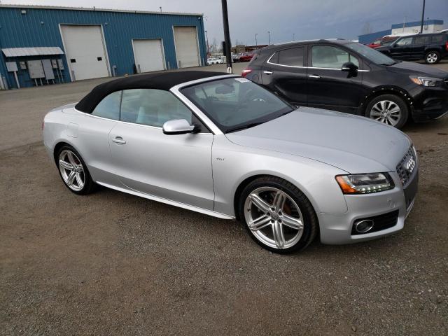 WAUVGAFH6AN024423 - 2010 AUDI S5 PRESTIGE SILVER photo 4