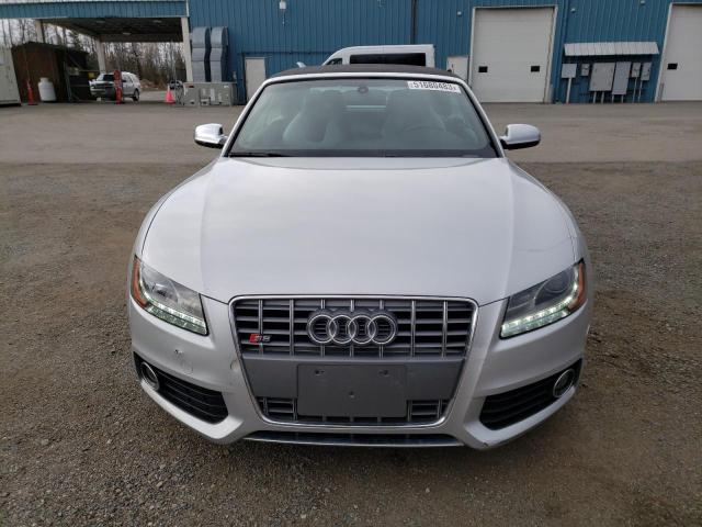 WAUVGAFH6AN024423 - 2010 AUDI S5 PRESTIGE SILVER photo 5