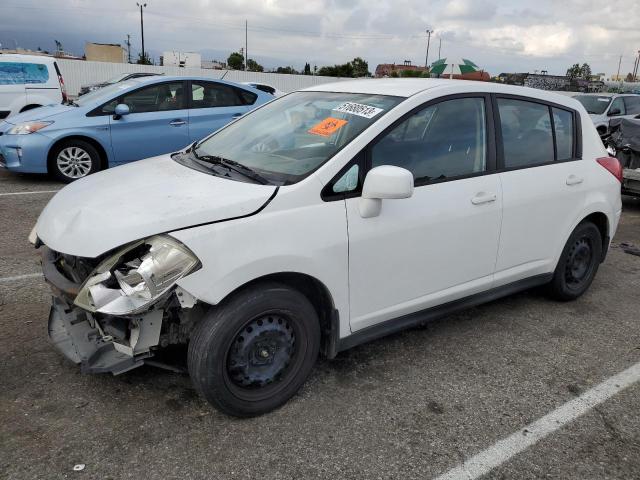 3N1BC13E48L370754 - 2008 NISSAN VERSA S WHITE photo 1