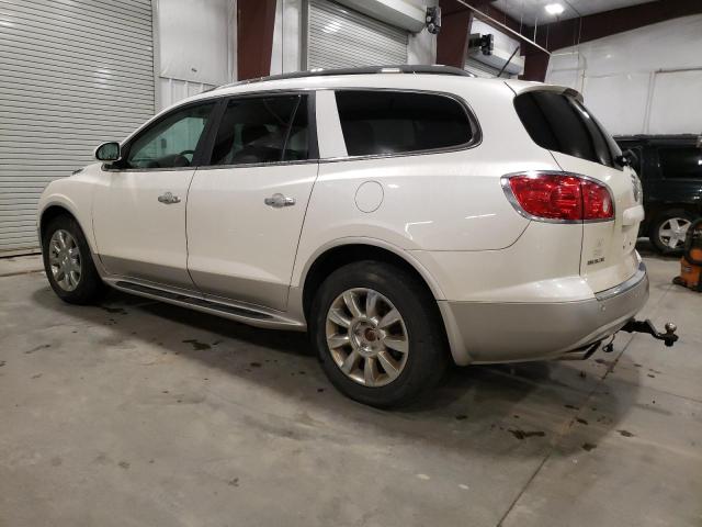 5GAKVDED6CJ372441 - 2012 BUICK ENCLAVE WHITE photo 2