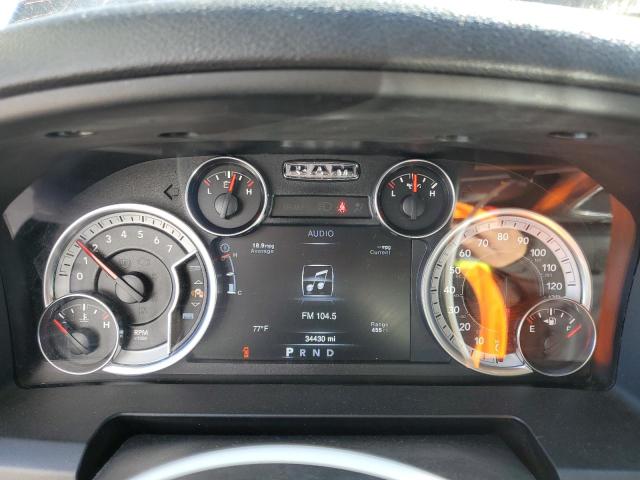 1C6RR7LG9PS565383 - 2023 RAM 1500 CLASS SLT შავი ფოტო 9