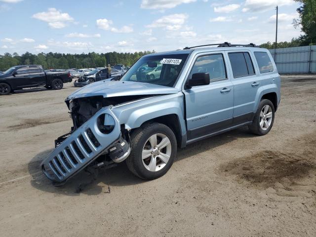 1C4NJPFBXDD255872 - 2013 JEEP PATRIOT LATITUDE BLUE photo 1