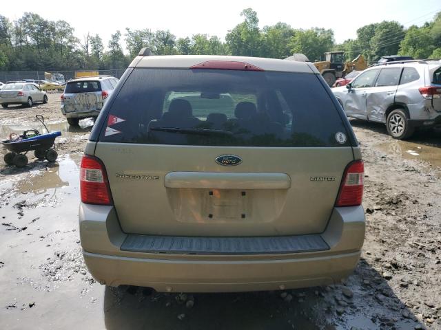 1FMDK03126GA15143 - 2006 FORD FREESTYLE LIMITED BEIGE photo 6