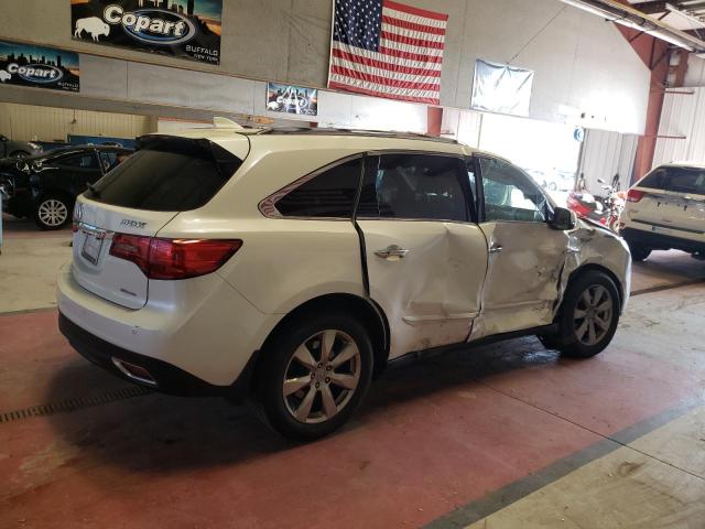 5FRYD4H88EB029746 - 2014 ACURA MDX ADVANCE WHITE photo 3