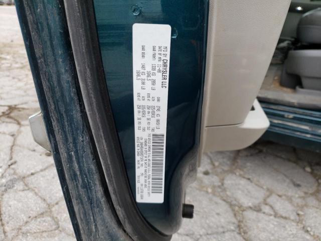 2A8HR54X99R571074 - 2009 CHRYSLER TOWN & COU TOURING 绿色 照片 13