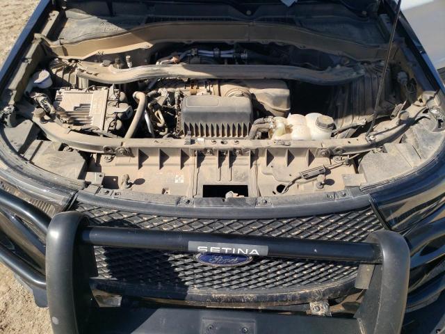 1FM5K8AB4MGC01391 - 2021 FORD EXPLORER POLICE INTERCEPTOR 双色 照片 12