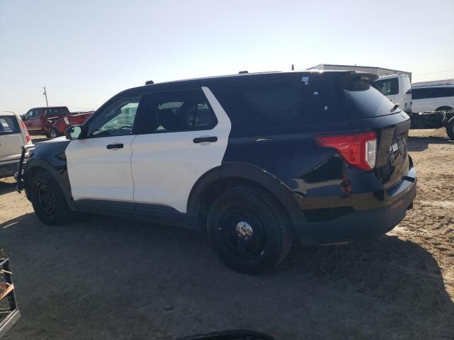 1FM5K8AB4MGC01391 - 2021 FORD EXPLORER POLICE INTERCEPTOR 双色 照片 2