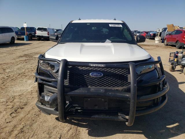 1FM5K8AB4MGC01391 - 2021 FORD EXPLORER POLICE INTERCEPTOR 双色 照片 5