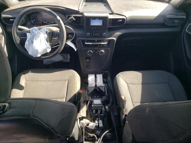 1FM5K8AB4MGC01391 - 2021 FORD EXPLORER POLICE INTERCEPTOR 双色 照片 8