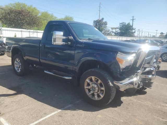 1FTBF2B64EEB59750 - 2014 FORD F250 SUPER DUTY BLUE photo 4