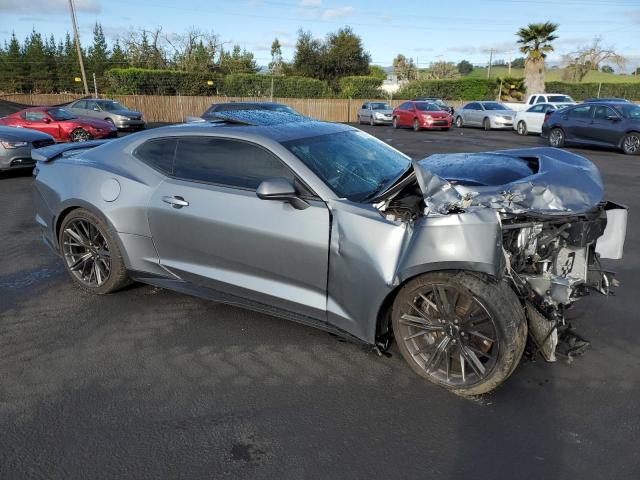 1G1FK1R62K0115941 - 2019 CHEVROLET CAMARO ZL1 GRAY photo 4