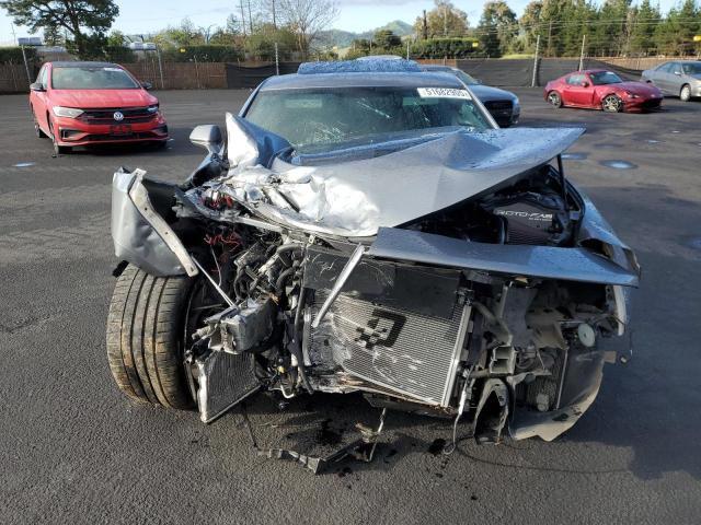 1G1FK1R62K0115941 - 2019 CHEVROLET CAMARO ZL1 GRAY photo 5