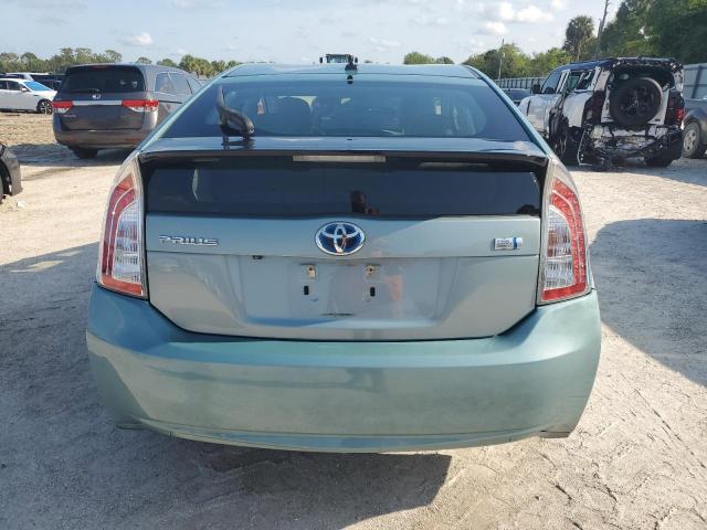 JTDKN3DU5F1904079 - 2015 TOYOTA PRIUS 青色 照片 6