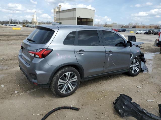 JA4ARUAU9NU006943 - 2022 MITSUBISHI OUTLANDER ES GRAY photo 3