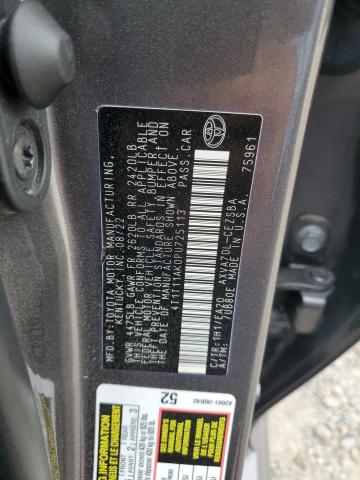 4T1T11AK0PU725113 - 2023 TOYOTA CAMRY SE NIGHT SHADE GRAY photo 13