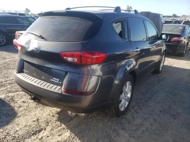 4S4WX82D974400125 - 2007 SUBARU B9 TRIBECA 3.0 H6 GRAY photo 4