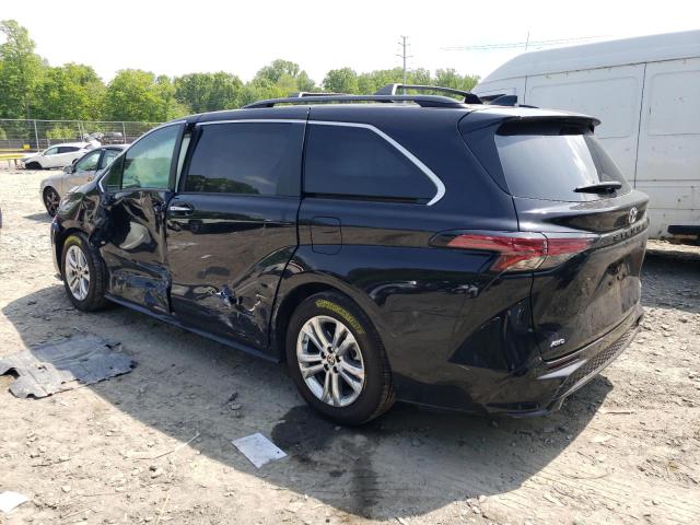 5TDDSKFCXNS071963 - 2022 TOYOTA SIENNA XSE BLACK photo 2