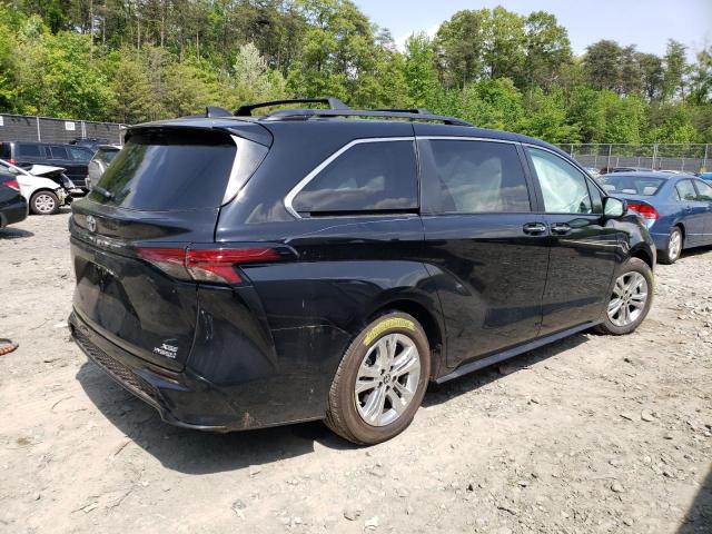 5TDDSKFCXNS071963 - 2022 TOYOTA SIENNA XSE BLACK photo 3