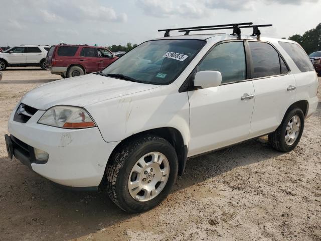 2HNYD18252H544425 - 2002 ACURA MDX WHITE photo 1