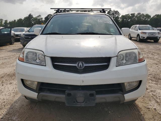 2HNYD18252H544425 - 2002 ACURA MDX WHITE photo 5