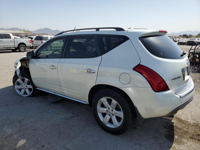 JN8AZ08TX7W500428 - 2007 NISSAN MURANO SL WHITE photo 2