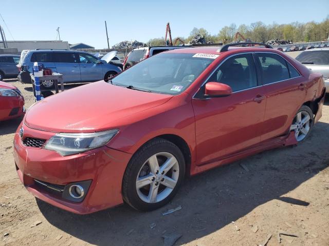 4T1BF1FK7CU563044 - 2012 TOYOTA CAMRY BASE RED photo 1