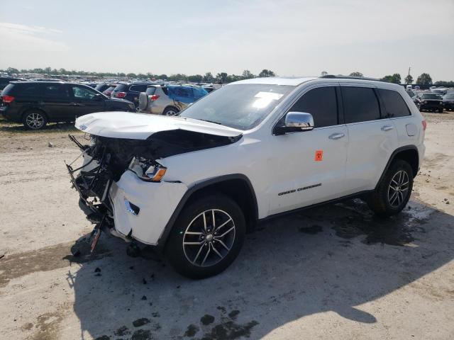 1C4RJFBGXJC216052 - 2018 JEEP GRAND CHER LIMITED WHITE photo 1