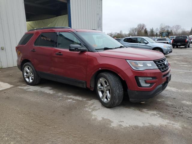 1FM5K8GTXGGC52866 - 2016 FORD EXPLORER SPORT RED photo 4