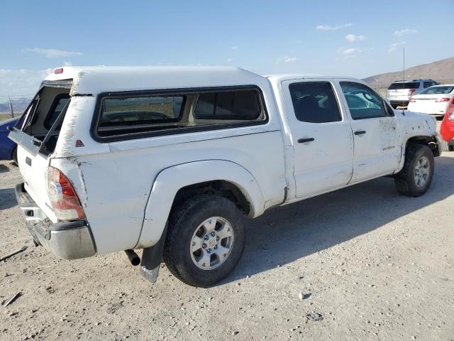 3TMMU4FN0EM072403 - 2014 TOYOTA TACOMA DOUBLE CAB LONG BED WHITE photo 3