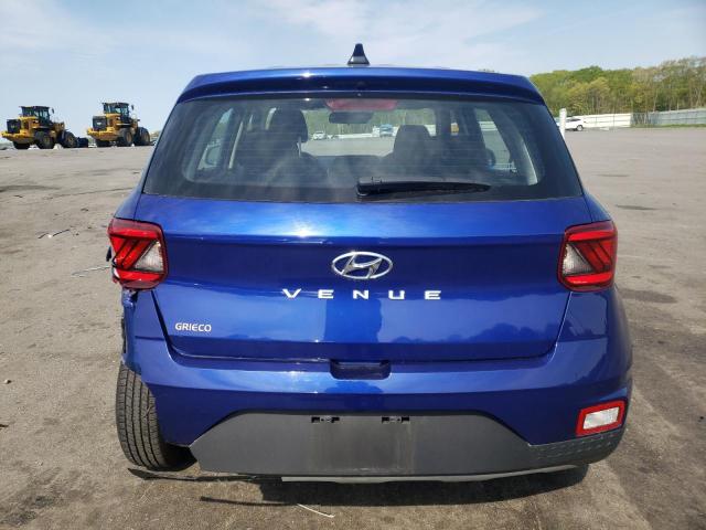 KMHRB8A36MU069780 - 2021 HYUNDAI VENUE SE BLUE photo 6