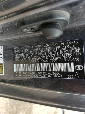 JTKJF5C70GJ017600 - 2016 TOYOTA SCION TC ნაცრისფერი ფოტო 13