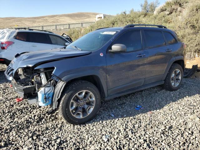 1C4PJMBX1KD468702 - 2019 JEEP CHEROKEE TRAILHAWK BLUE photo 1