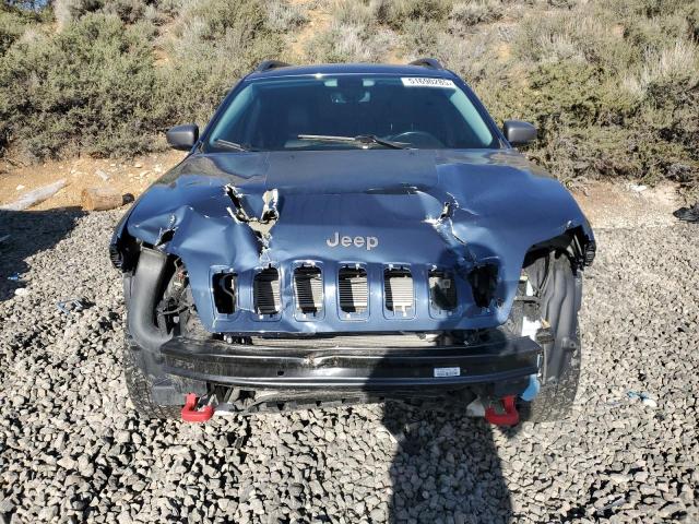 1C4PJMBX1KD468702 - 2019 JEEP CHEROKEE TRAILHAWK BLUE photo 5