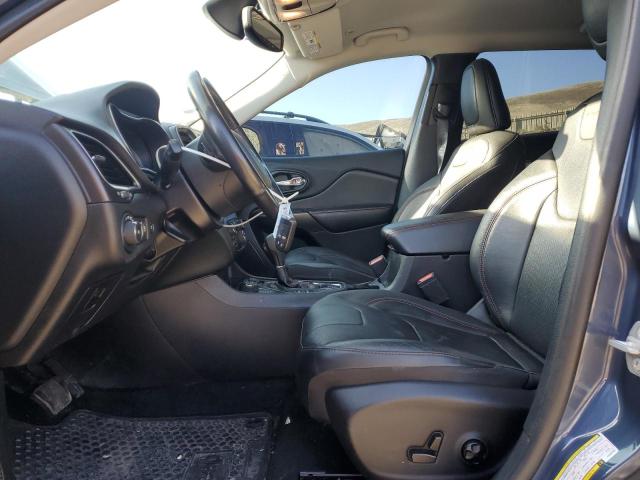 1C4PJMBX1KD468702 - 2019 JEEP CHEROKEE TRAILHAWK BLUE photo 7