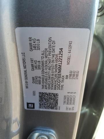 1GCGTEEN6M1221254 - 2021 CHEVROLET COLORADO ZR2 SILVER photo 13