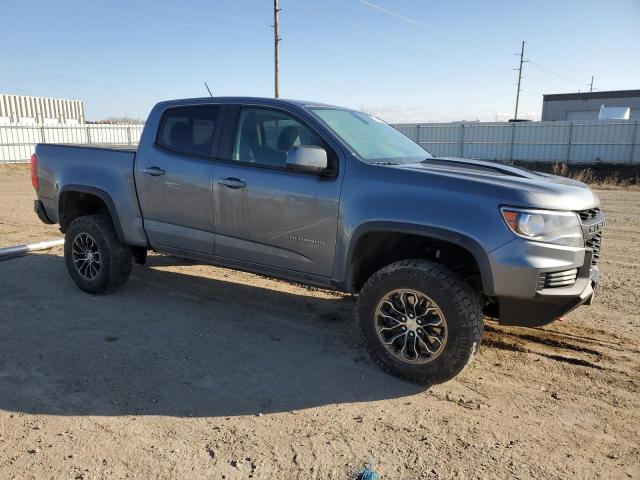 1GCGTEEN6M1221254 - 2021 CHEVROLET COLORADO ZR2 SILVER photo 4