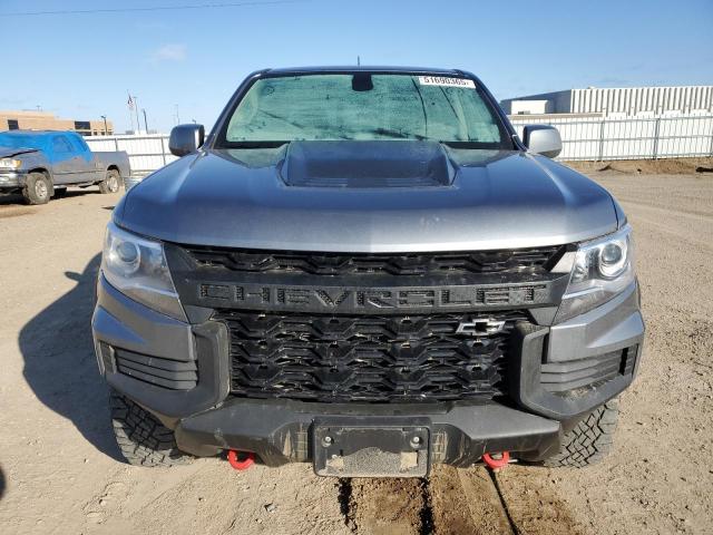1GCGTEEN6M1221254 - 2021 CHEVROLET COLORADO ZR2 SILVER photo 5