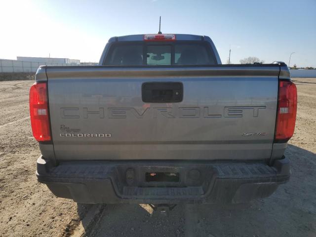 1GCGTEEN6M1221254 - 2021 CHEVROLET COLORADO ZR2 SILVER photo 6