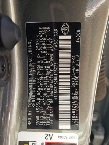 4T1BK3DB2BU436775 - 2011 TOYOTA AVALON BASE Boz foto 13