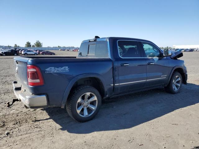 1C6SRFHT2MN528834 - 2021 RAM 1500 LIMITED BLUE photo 3