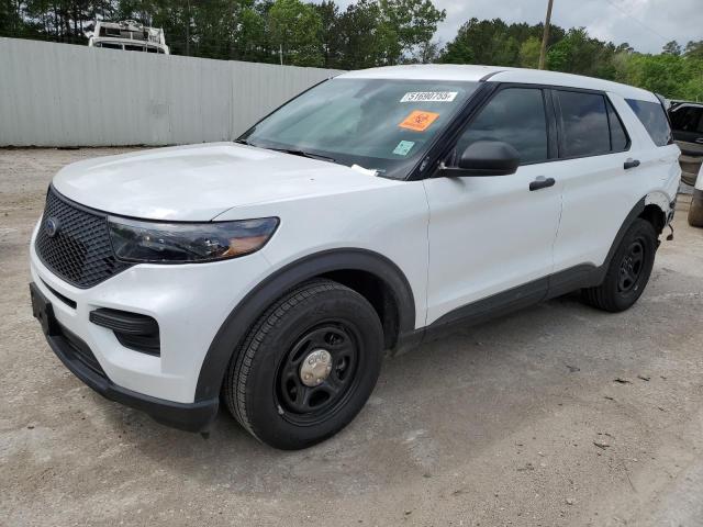 1FM5K8AB6RGA27282 - 2024 FORD EXPLORER POLICE INTERCEPTOR 白色 照片 1