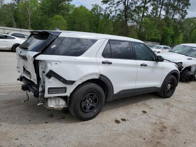 1FM5K8AB6RGA27282 - 2024 FORD EXPLORER POLICE INTERCEPTOR 白色 照片 3