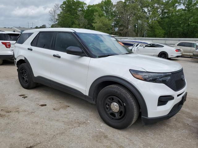 1FM5K8AB6RGA27282 - 2024 FORD EXPLORER POLICE INTERCEPTOR 白色 照片 4