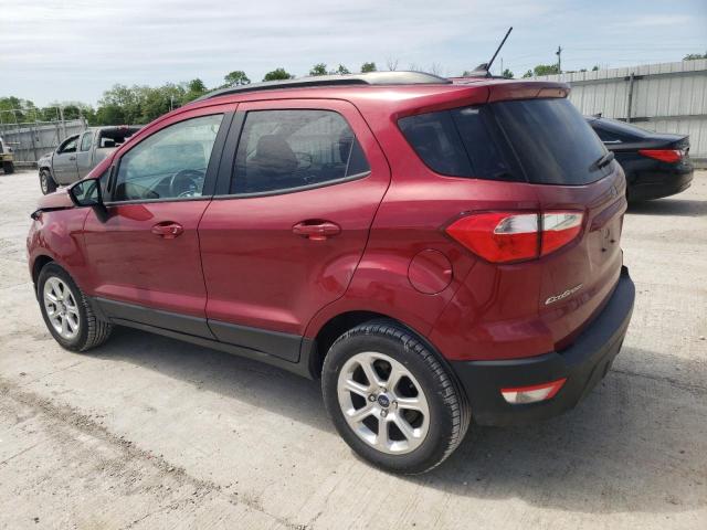 MAJ3S2GEXKC289075 - 2019 FORD ECOSPORT SE 红色 照片 2