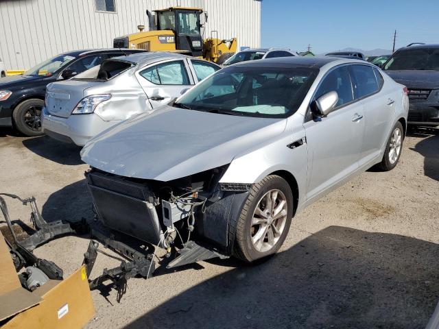 5XXGN4A74DG167873 - 2013 KIA OPTIMA EX SILVER photo 1